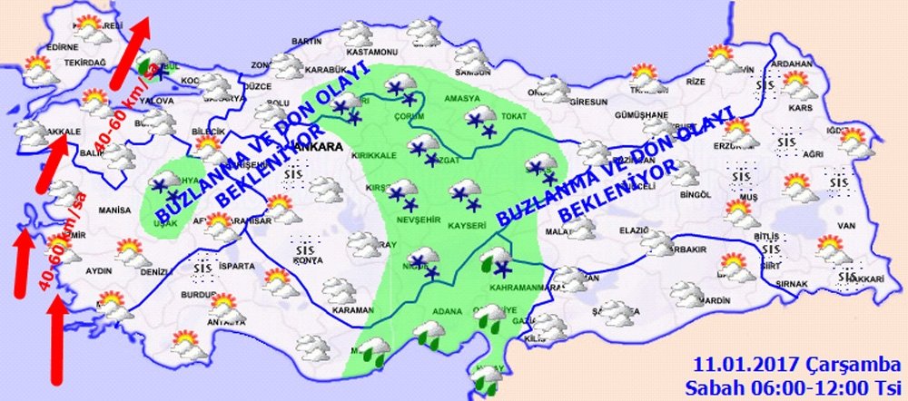 Bugün hava nasıl olacak?