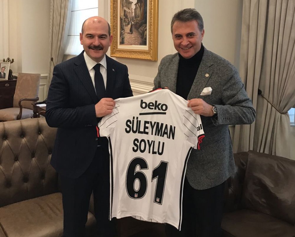 İçişleri Bakanı Soylu’yu ziyaret etti