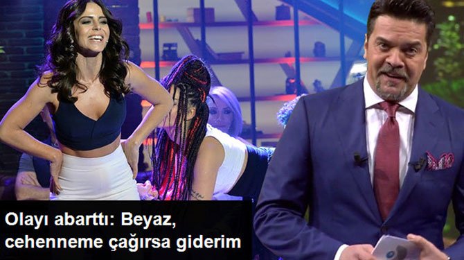 Simge Sağın: Beyaz Beni Cehenneme Çağırsa Giderim