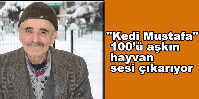 "Kedi Mustafa" 100’ü aşkın hayvan sesi çıkarıyor