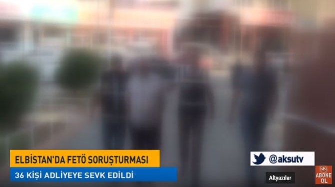 Elbistan'da FETÖ Soruşturması: 36 Kişi Adliyeye Sevk Edildi