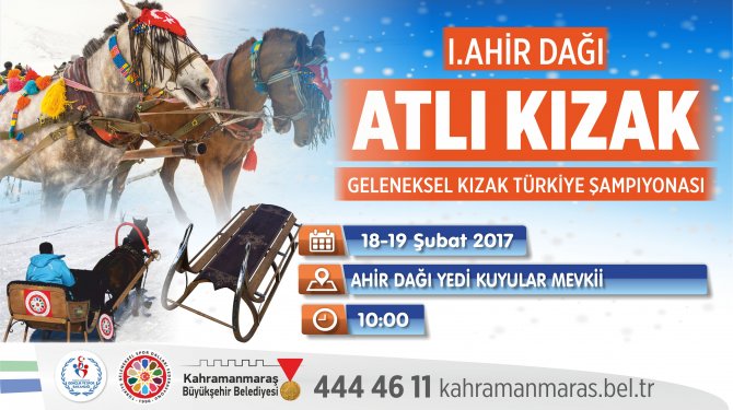 Büyükşehir Atlı Kızak Etkinliği Yapacak