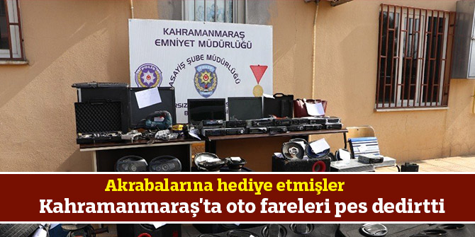 Kahramanmaraş'ta oto fareleri pes dedirtti