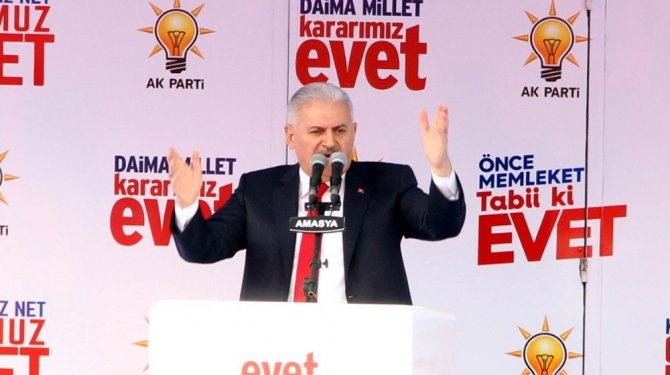 Başbakan Binali Yıldırım; "yazıklar olsun size"