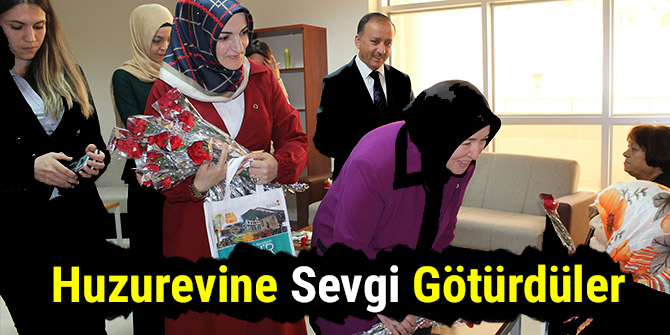 Huzurevine Sevgi Götürdüler