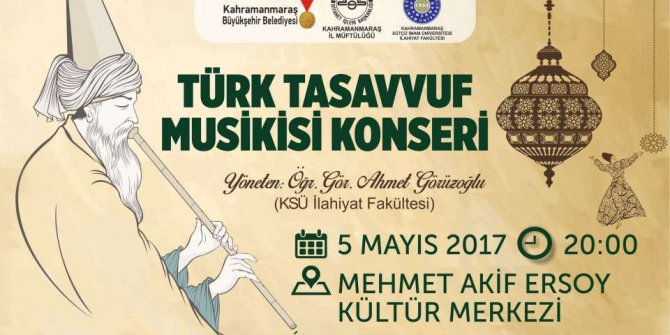 BÜYÜKŞEHİR’DEN TÜRK TASAVVUF MUSİKİSİ KONSERİ