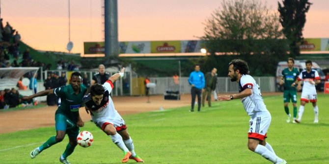 GİRESUNSPOR TEK GOLLE KAZANDI