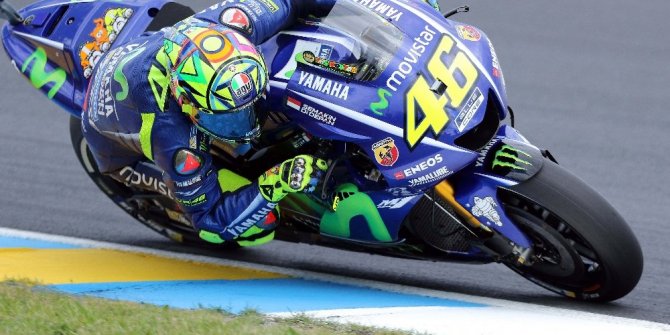 EFSANE PİLOT ROSSİ KAZA GEÇİRDİ