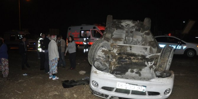 İFTAR DÖNÜŞÜ KAZA: 7 YARALI