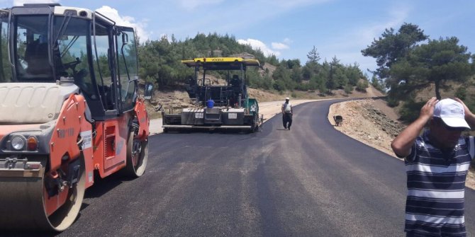 DÖNGELE GRUP YOLU ASFALTLANIYOR