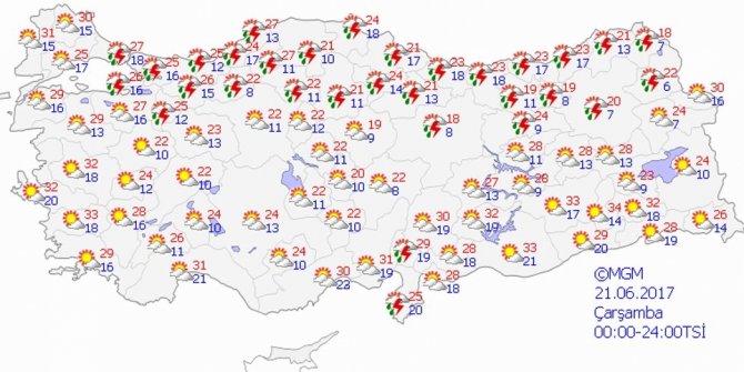 KAHRAMANMARAŞ'TA YAĞMUR BEKLENİYOR