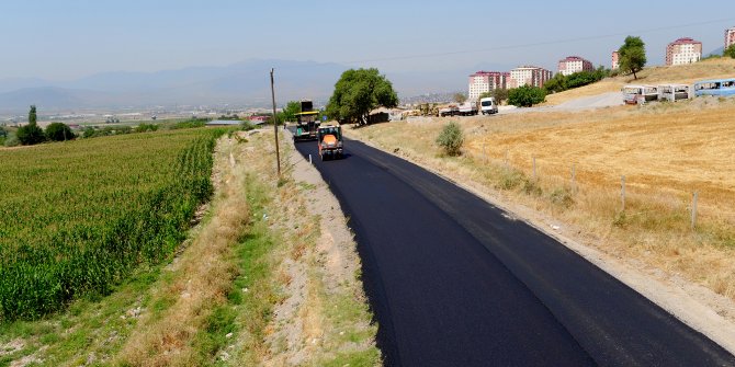 ASFALT ÇALIŞMASI DEREKÖY YOLUNDA