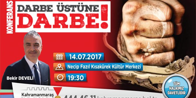 BÜYÜKŞEHİR’DEN ‘DARBE’ KONFERANSI