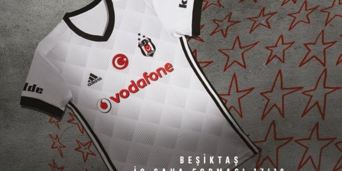 İŞTE BEŞİKTAŞ’IN 3 YILDIZLI YENİ SEZON FORMASI