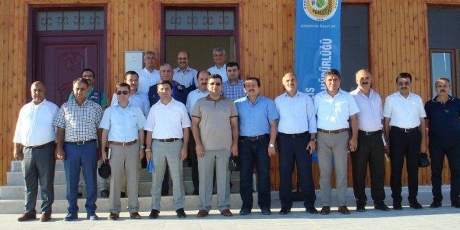 ORMAN BÖLGE MÜDÜRLÜĞÜ TOPLANTISI KİLİS’TE YAPILDI