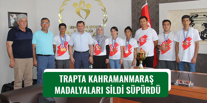 TRAPTA KAHRAMANMARAŞ MADALYALARI SİLDİ SÜPÜRDÜ