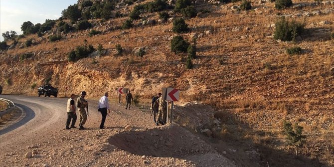 ADIYAMAN'DA YOLA TUZAKLANAN PATLAYICI İNFİLAK ETTİRİLDİ