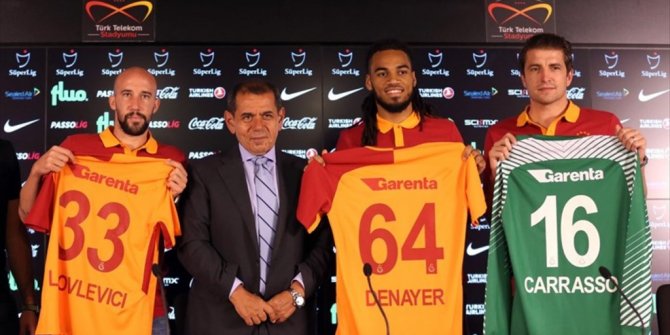 GALATASARAY YENİ TRANSFERLERİNİ TANITTI