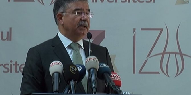 BAKAN YILMAZ’DAN TEOG AÇIKLAMASI