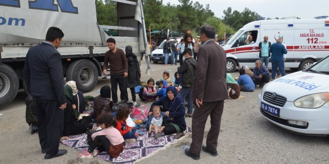 TIRDA 214 GÖÇMEN YAKALANDI