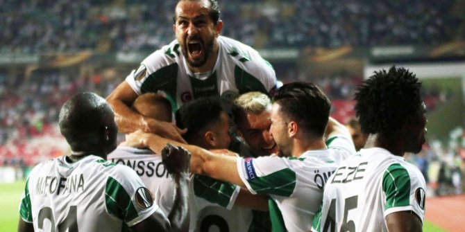 ATİKER KONYASPOR’DAN AVRUPA LİGİ’NDE İLK GALİBİYET