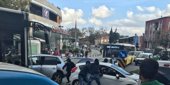 İSTANBUL’UN GÖBEĞİNDE TUĞLALI GASPÇI PANİĞİ