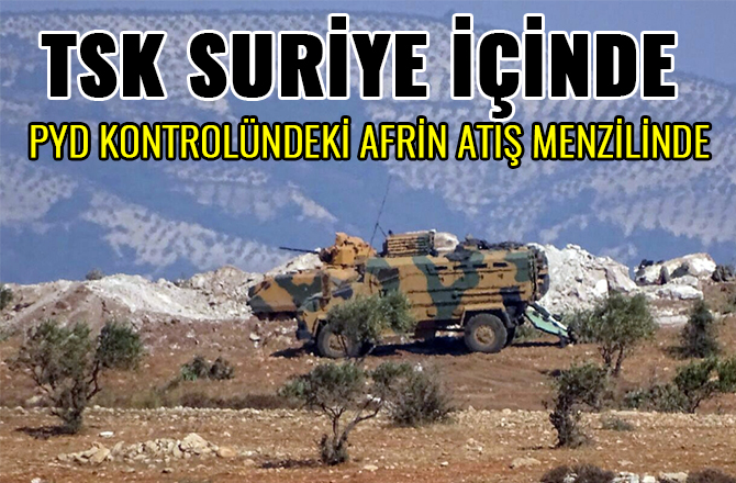 AFRİN ATIŞ MENZİLİ İÇİNDE