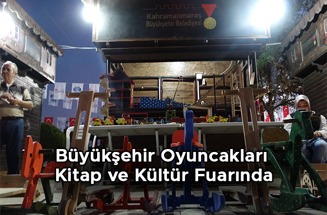 BÜYÜKŞEHİR OYUNCAKLARI KİTAP VE KÜLTÜR FUARINDA