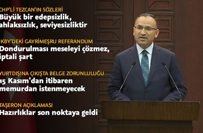 BOZDAĞ: KAMU GÖREVLİLERİNE YURTDIŞINA ÇIKIŞLARDA BELGE ALMA ZORUNLULUĞU KALDIRILIYOR