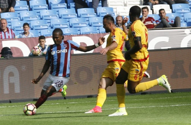 KAYSERİSPOR İLE TRABZONSPOR 41. RANDEVUDA