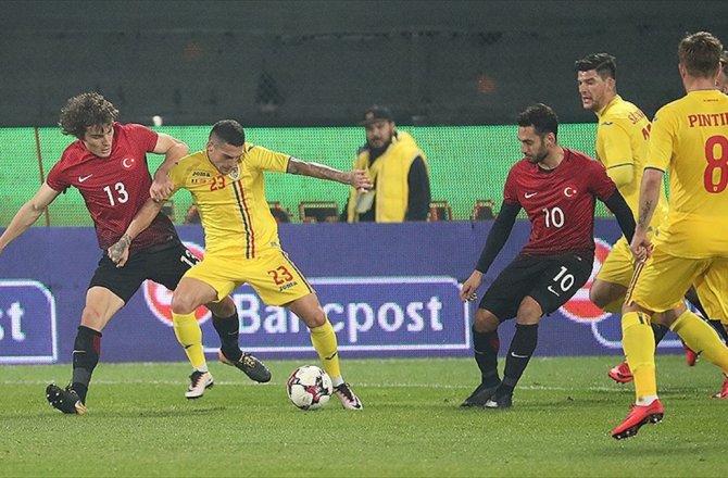 A MİLLİ FUTBOL TAKIMI ROMANYA'YA 2-0 MAĞLUP OLDU