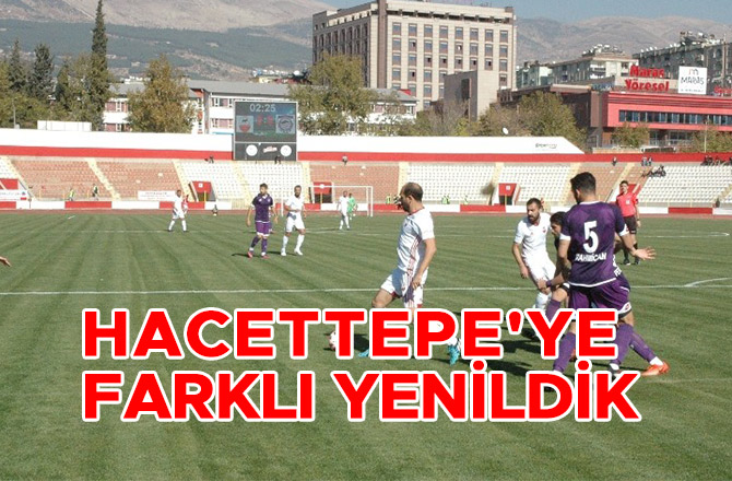 HACETTEPE'YE FARKLI YENİLDİK