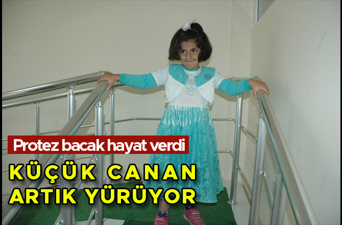 KÜÇÜK CANAN ARTIK YÜRÜYOR