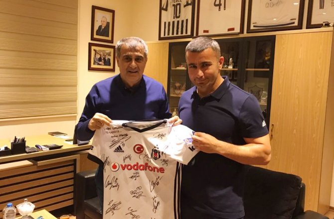 ŞENOL GÜNEŞ’TEN QARABAĞ KULÜBÜ’NE ZİYARET