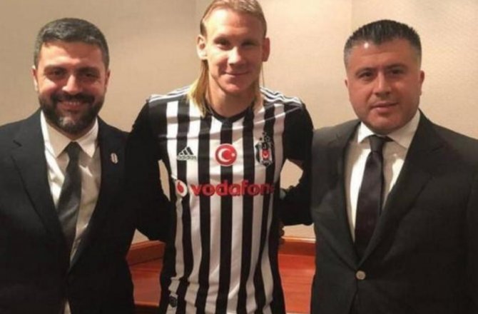 VİDA, BEŞİKTAŞ FORMASINI GİYDİ