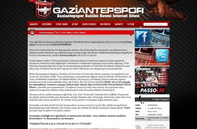 GAZİANTEPSPOR’DAN ÜZÜCÜ HABER: KULÜP KAPANIYOR