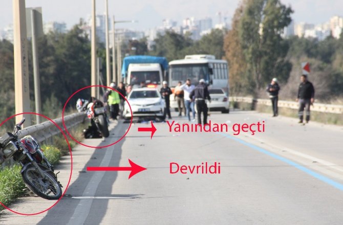 ADANA’DA İLGİNÇ KAZA: 1 ÖLÜ