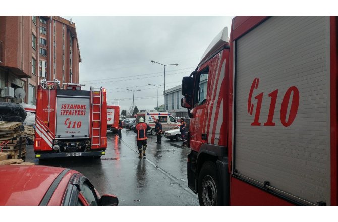 Başakşehir Ayakkabıcılar Sitesi’nde yangın