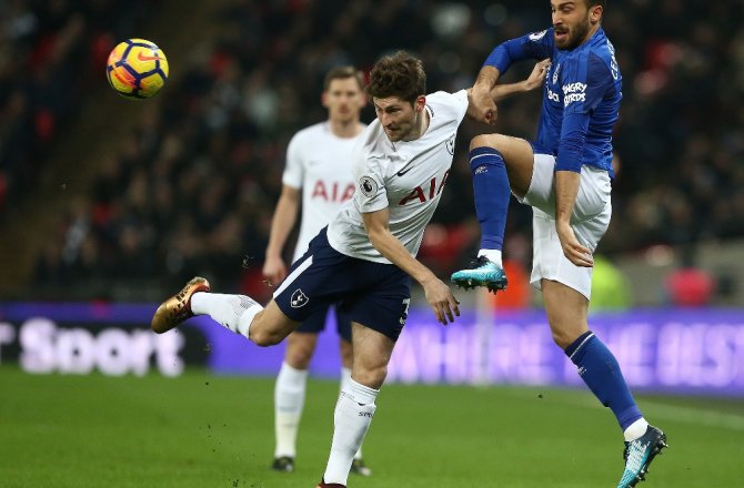 Cenk Tosun, Everton’daki ilk maçında göz doldurdu