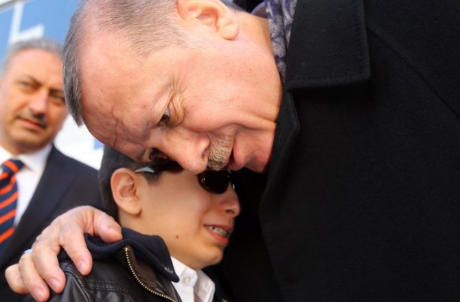 Erdoğan "Müslüm Baba gibi" demişti, işte o çocuk