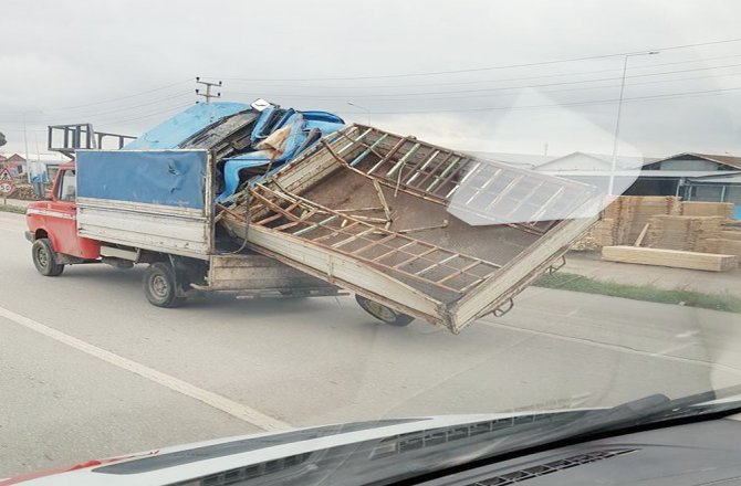 Trafikte tehlikeli taşımacılık