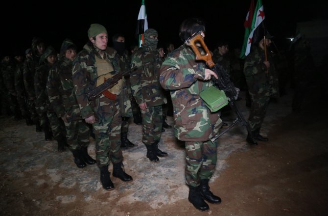 Özgür Suriye Ordusu Afrin operasyonuna hazırlanıyor