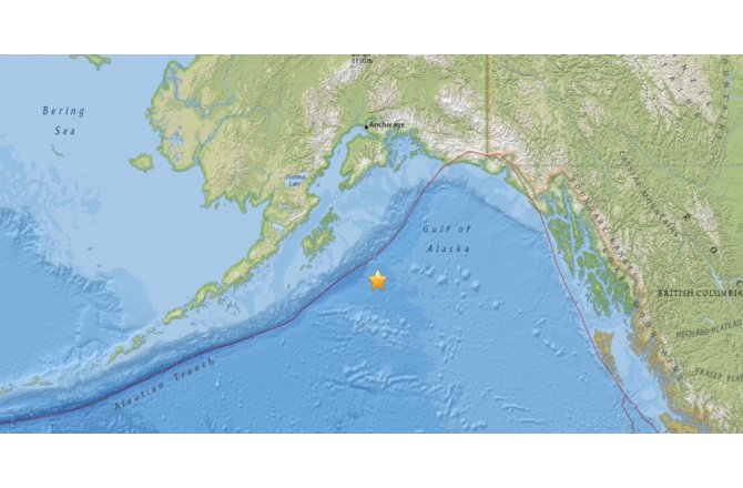 Alaska’da büyük deprem !