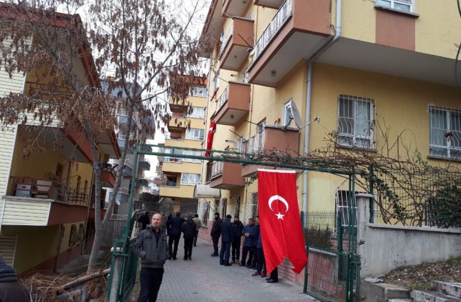 Afrin şehidinin şahadet haberi baba ocağına ulaştı