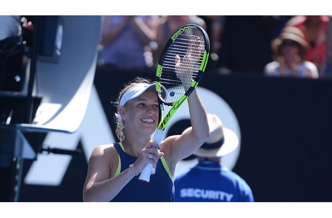 Wozniacki'den ilk grand slam şampiyonluğu