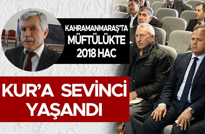 MÜFTÜLÜKTE 2018 HAC KUR’A SEVİNCİ YAŞANDI