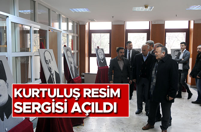 KURTULUŞ RESİM SERGİSİ AÇILDI