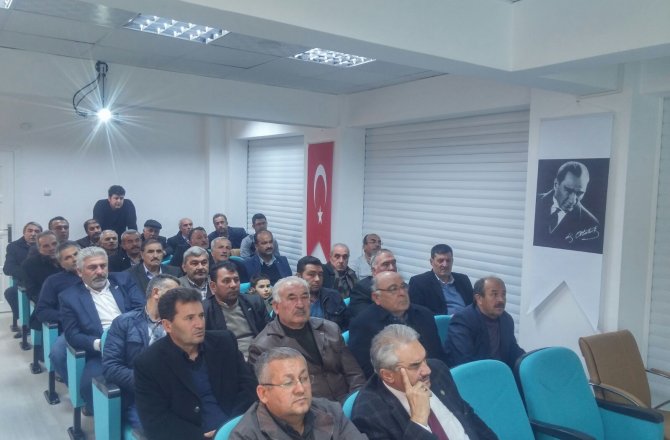 ANDIRINDA MAHALLE MUHTARLARI İLE İSTİŞARE TOPLANTISI DÜZENLENDİ.