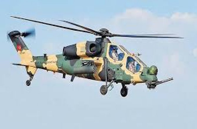 ATAK HELİKOPTERLERİ TERÖR HEDEFLERİNİ TAM İSABETLE VURUYOR