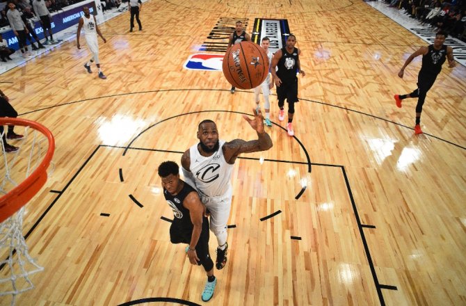 ALL STAR’DA KAZANAN LEBRON JAMES’İN TAKIMI